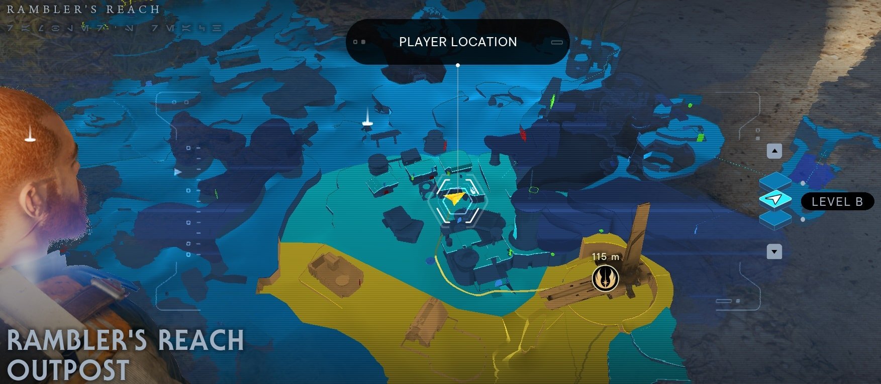 Bode Akuna Koboh Force Echo - Outside Doma's Shop map