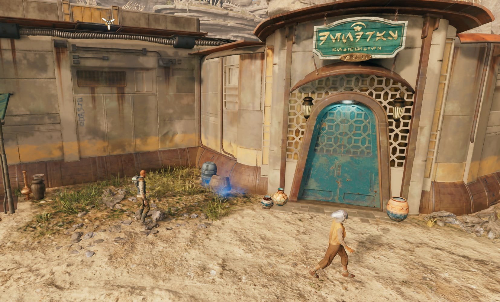 Bode Akuna Koboh Force Echo - Outside Doma's Shop