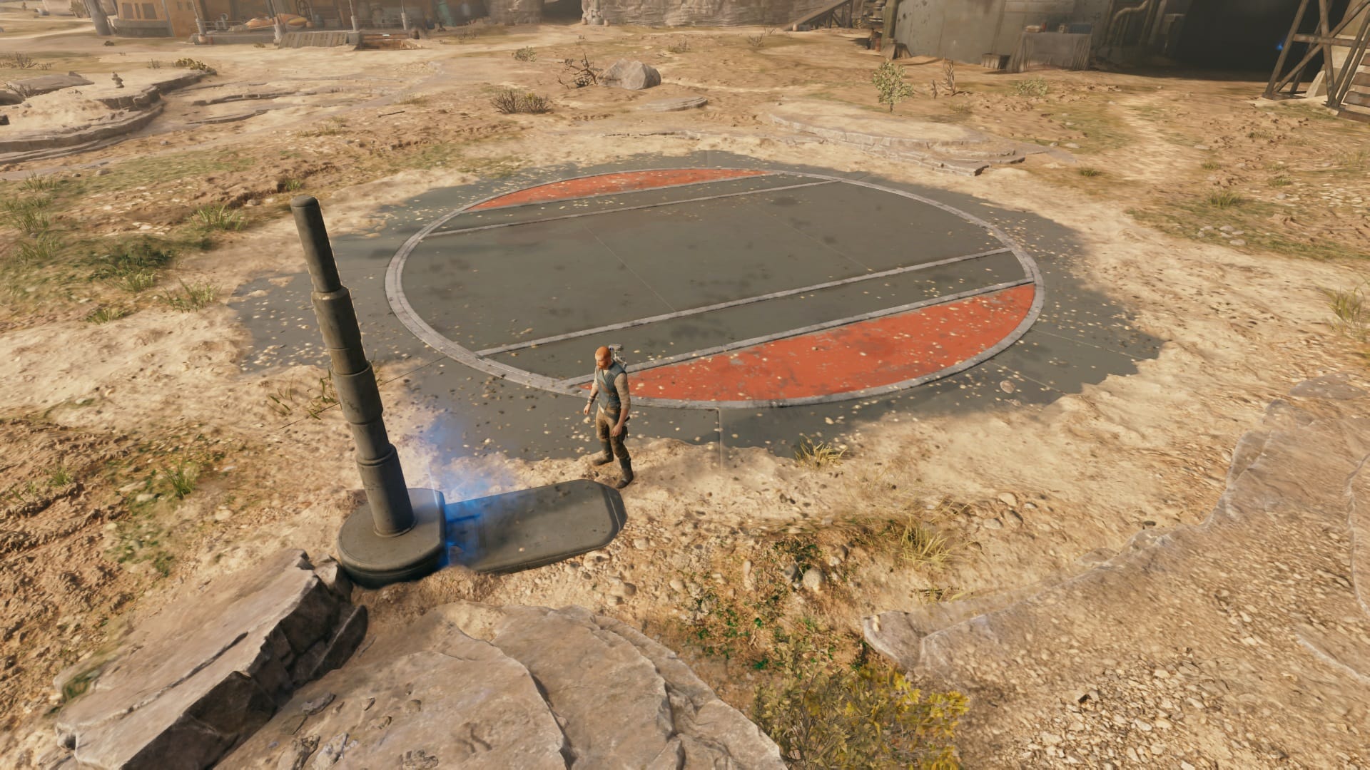 Bode Akuna Koboh Force Echo - Bode's Ship Landing Pad