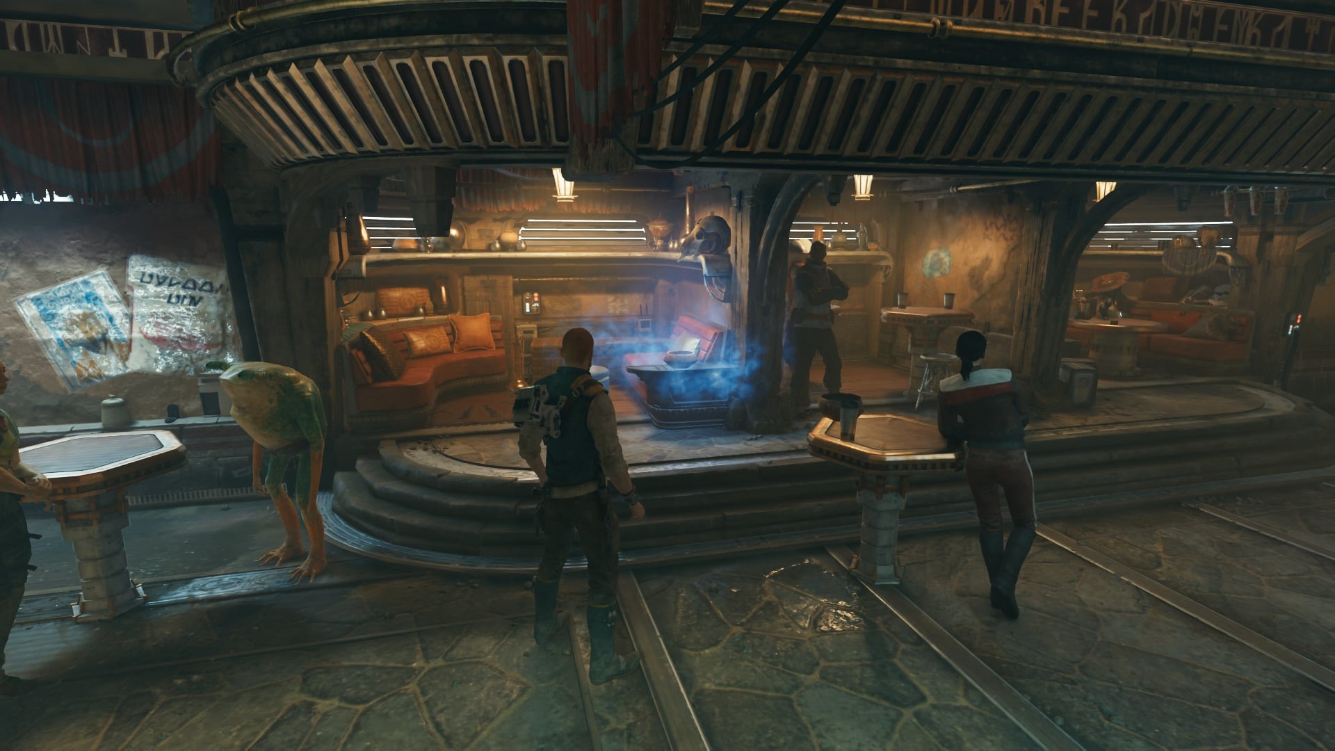 Bode Akuna Koboh Force Echo - Bode's Booth at Pyloon's Saloon