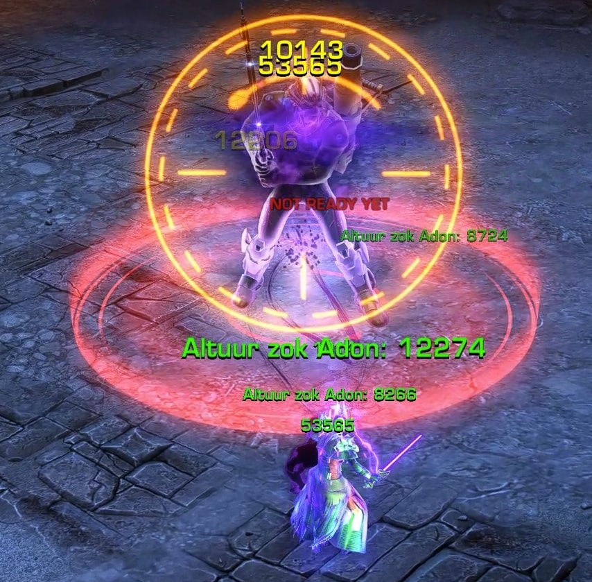 SWTOR Shrine of Silence Flashpoint - Kirba, the Forgotten (Bonus Boss) Mechanics - Furious Bellow