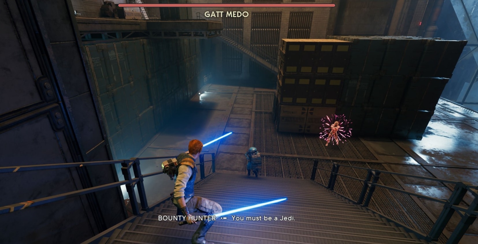Jedi Survivor Bounty Hunter encounter in Patch 6