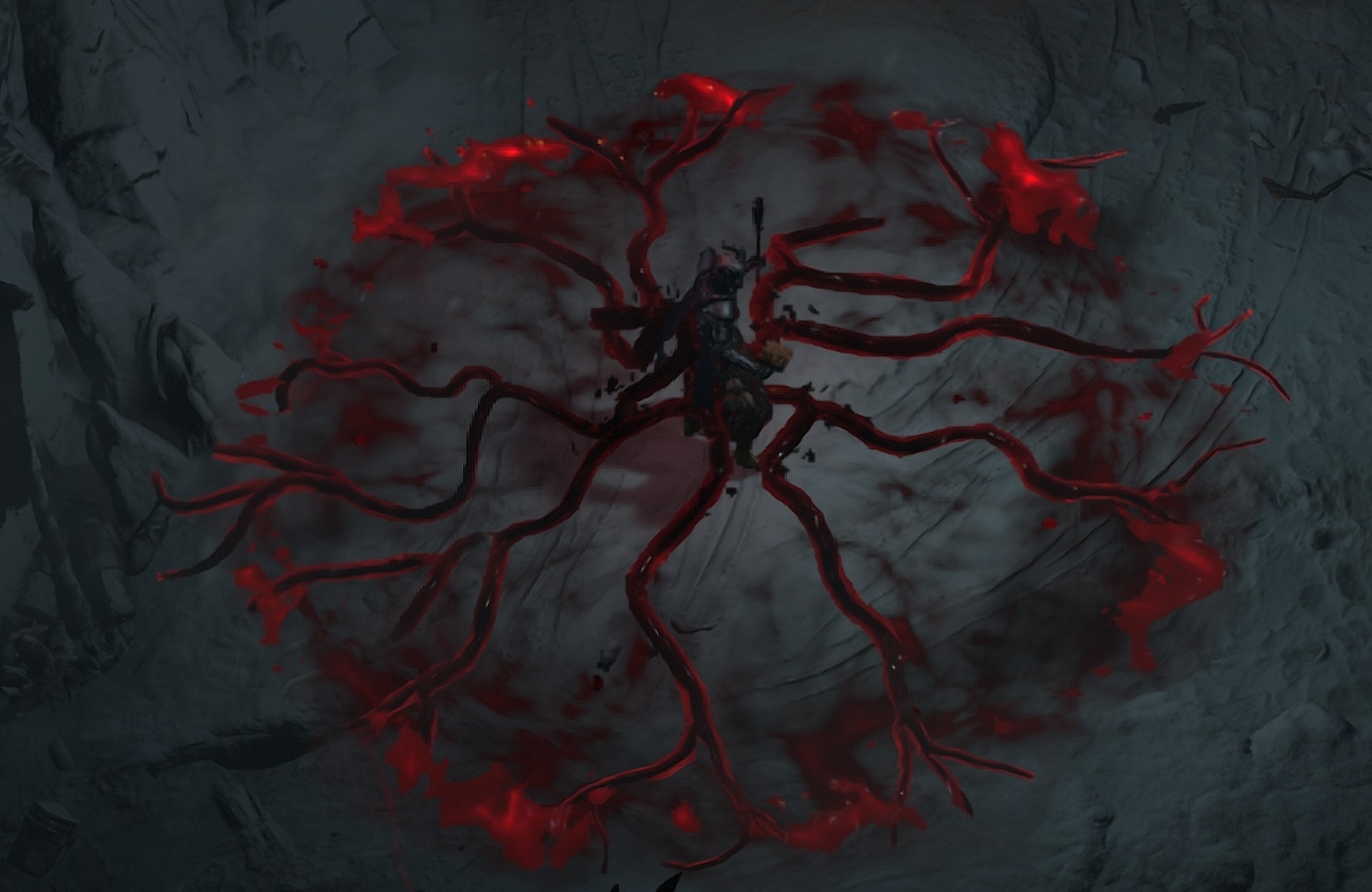 Blood Surge Skill - Diablo 4 Necromancer Leveling Build Guide
