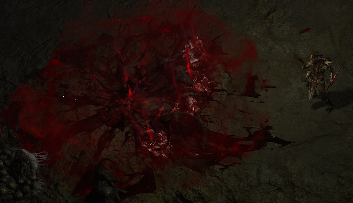Necromancer Corpse Explosion Skill - Diablo 4
