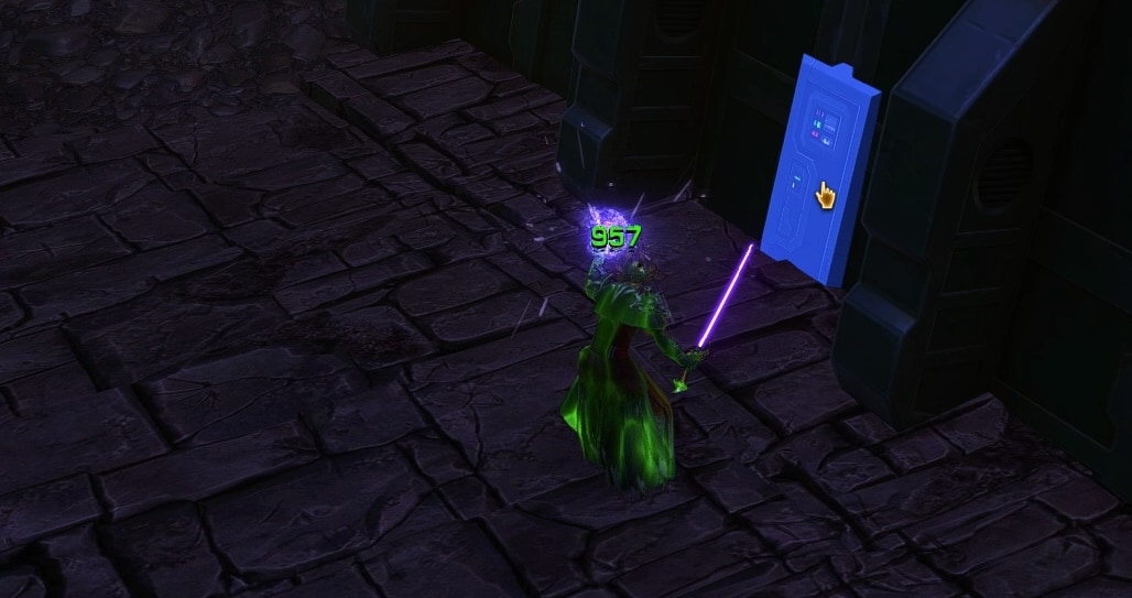 SWTOR Shrine of Silence Flashpoint - Kirba, the Forgotten (Bonus Boss) Mechanics - Clickable Panel