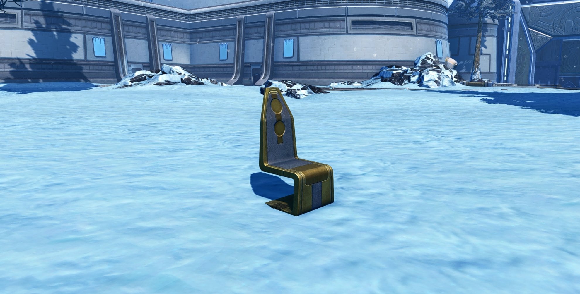Restored Jedi Enclave Decoration Bundle - Restored Archivist Chair (Small, Narrow)