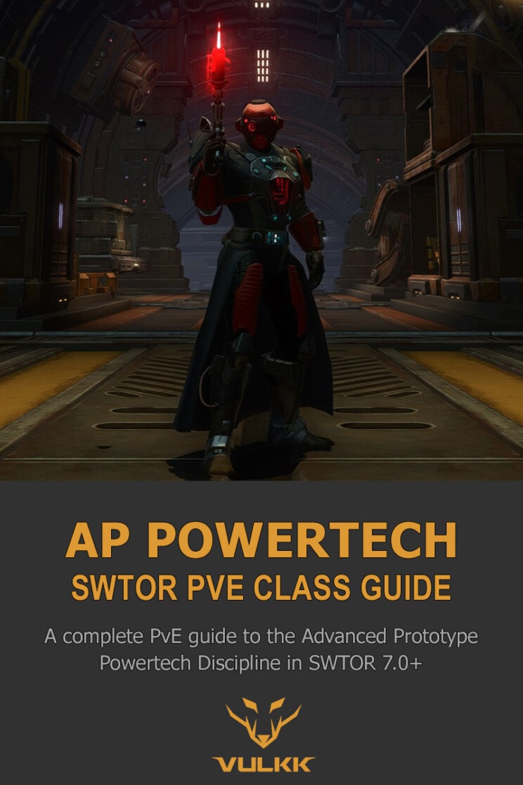 SWTOR 7.0 Advanced Prototype Powertech PvE Guide and Best Builds