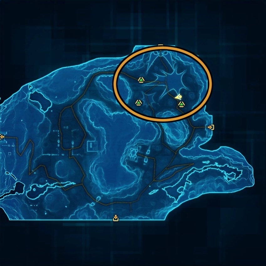 SWTOR Interpreter's Retreat - [DAILY] Security Reboot mission location