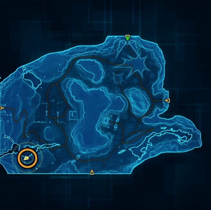 SWTOR Interpreter's Retreat - Champion Beasts - Menace Menacer map location