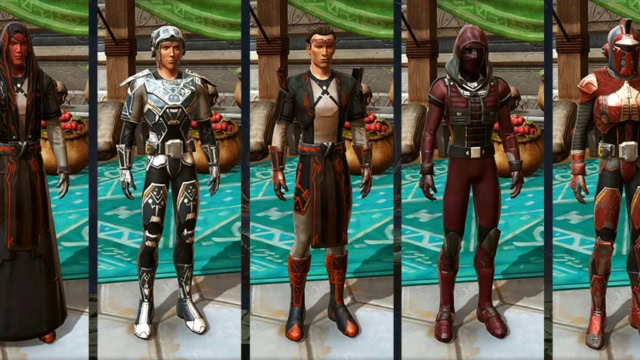 SWTOR Voss Interpreter's Retreat Armor Sets Overview Guide Featured