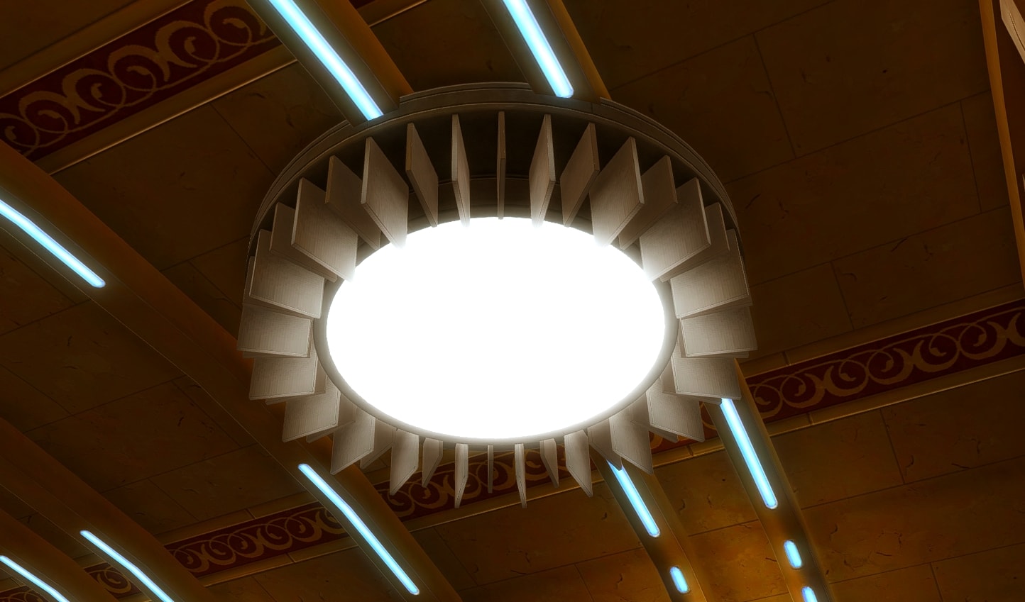 Security Bureau Chandelier (Ceiling) x2