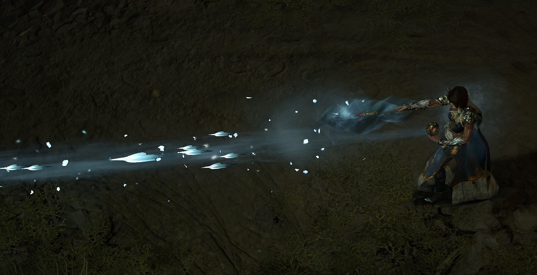 Sorcerer Ice Shards Skill - Diablo 4