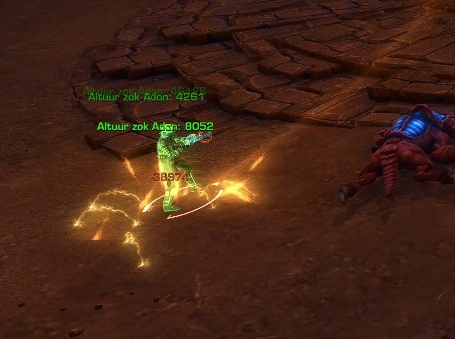 SWTOR Shrine of Silence Flashpoint - The Curse Boss Mechanics - Spirit Strike