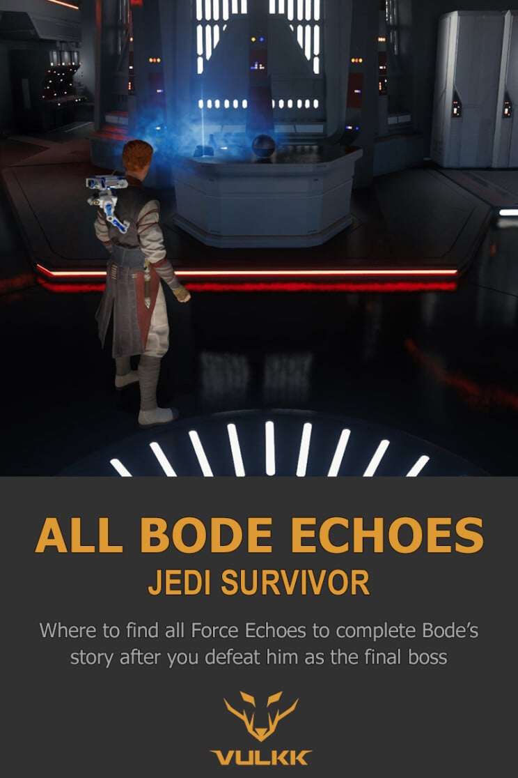 Where to find every Bode Echo Location in Jedi Survivor after completing the story