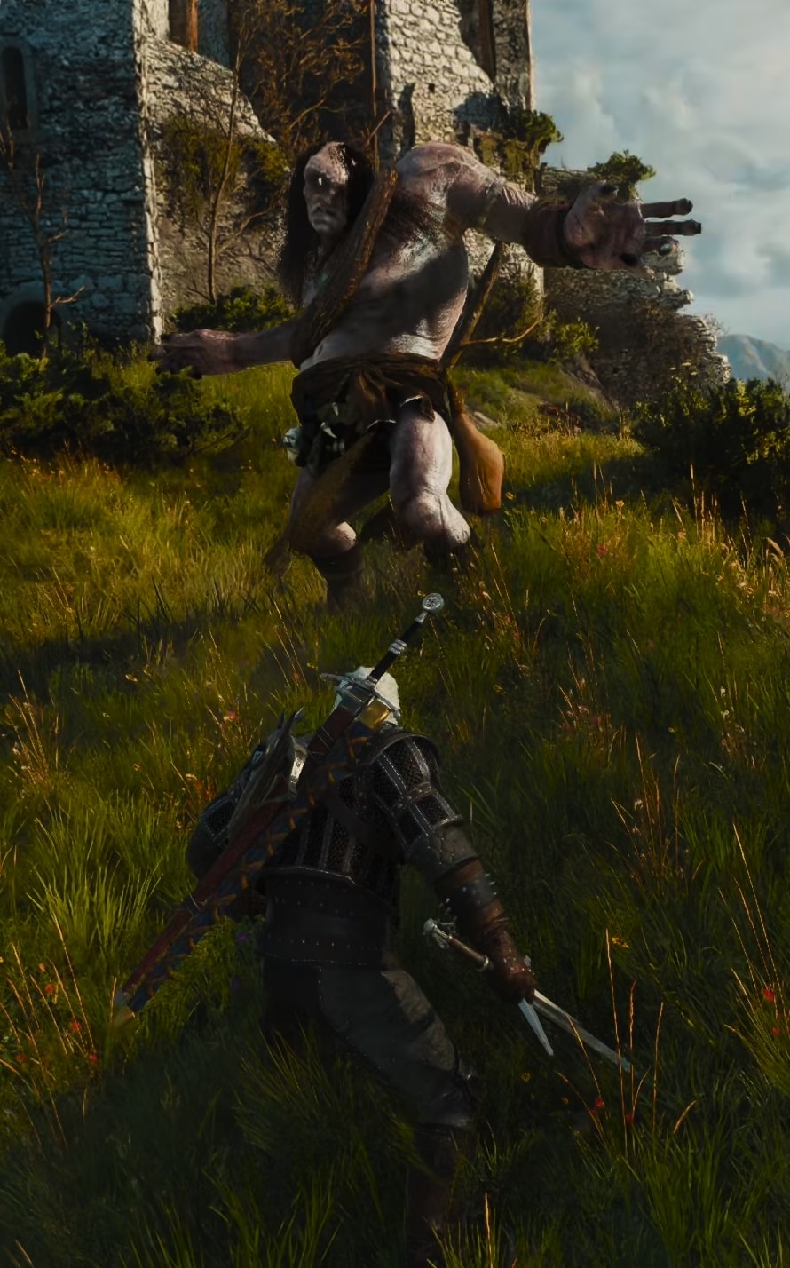 Cyclops at the Destroyed Bastion in Velen