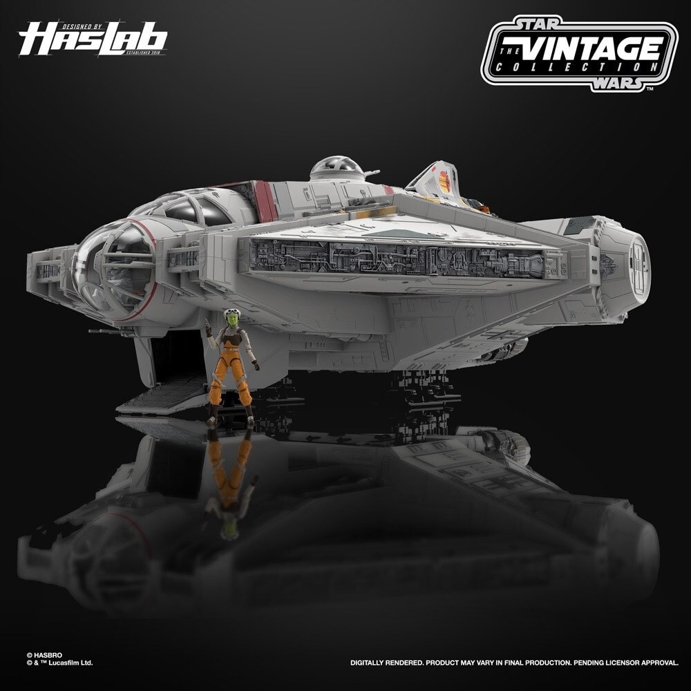 Hasbro's Biggest Star Wars Ship Model  - The Ghost from Rebels TV Show