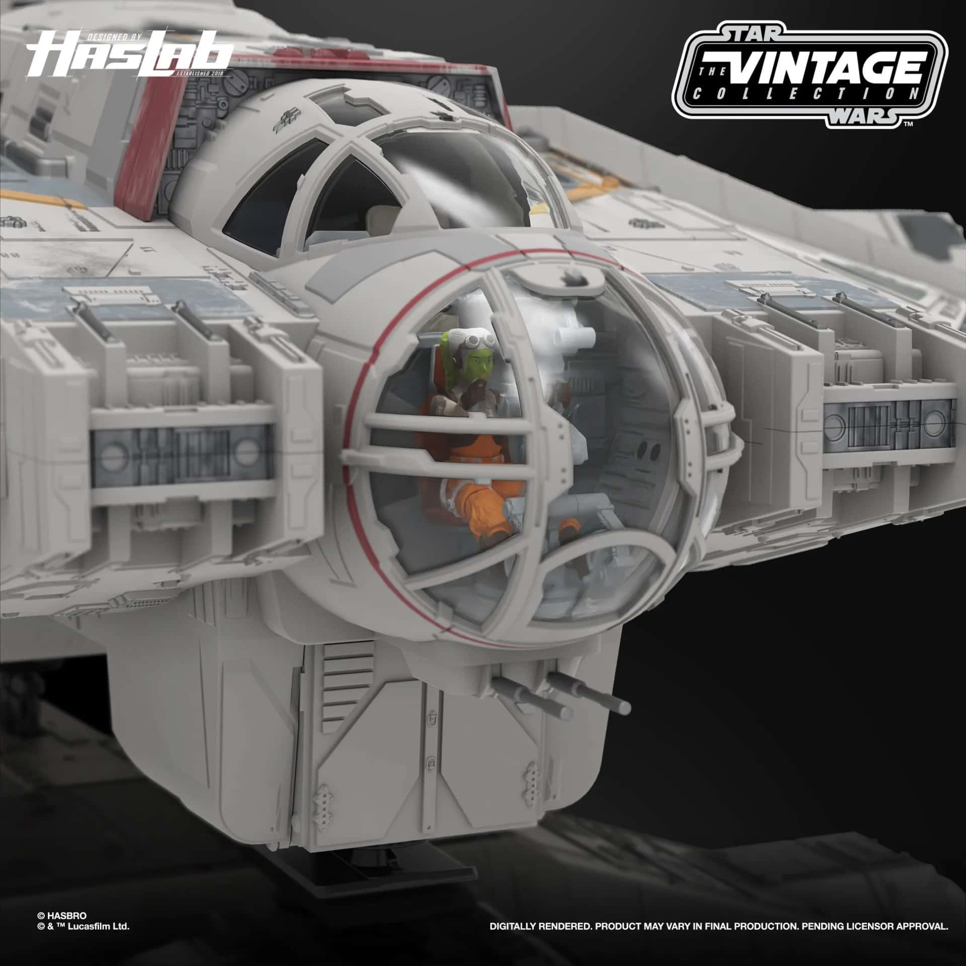 Hasbro's Biggest Star Wars Ship Model  - The Ghost from Rebels TV Show