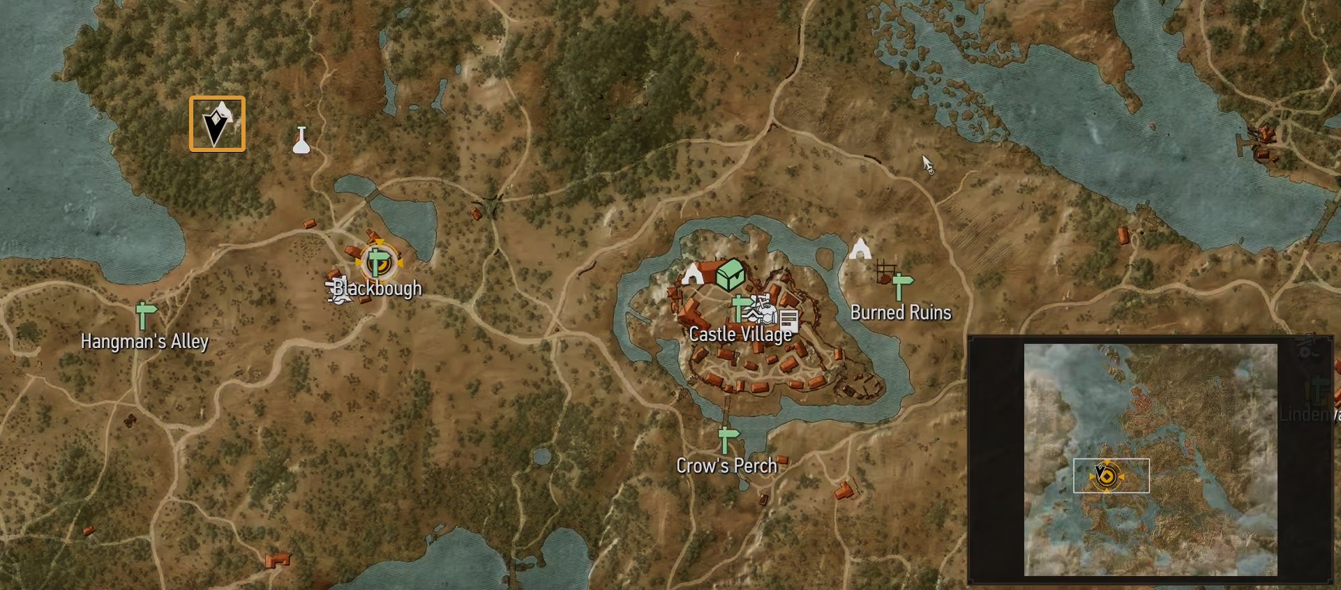 Mastercrafted Ursine steel sword diagram location