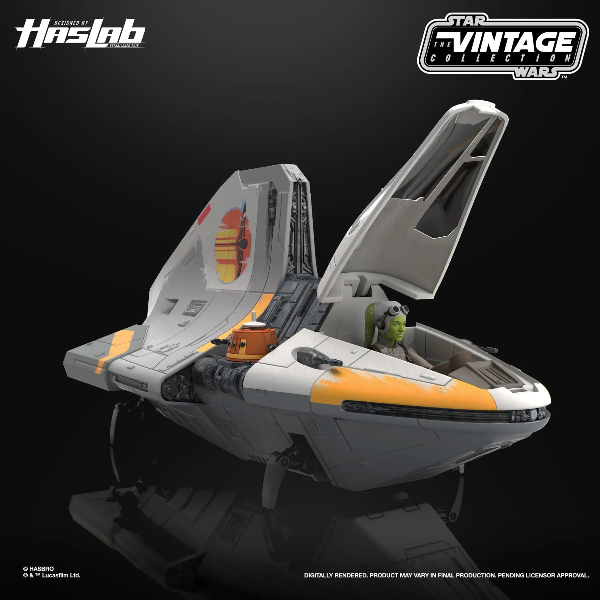 Hasbro's Biggest Star Wars Ship Model  - The Ghost from Rebels TV Show