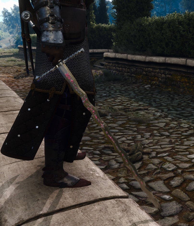 The Witcher 3 Grandmaster Ursine Gear Preview - Steel Sword