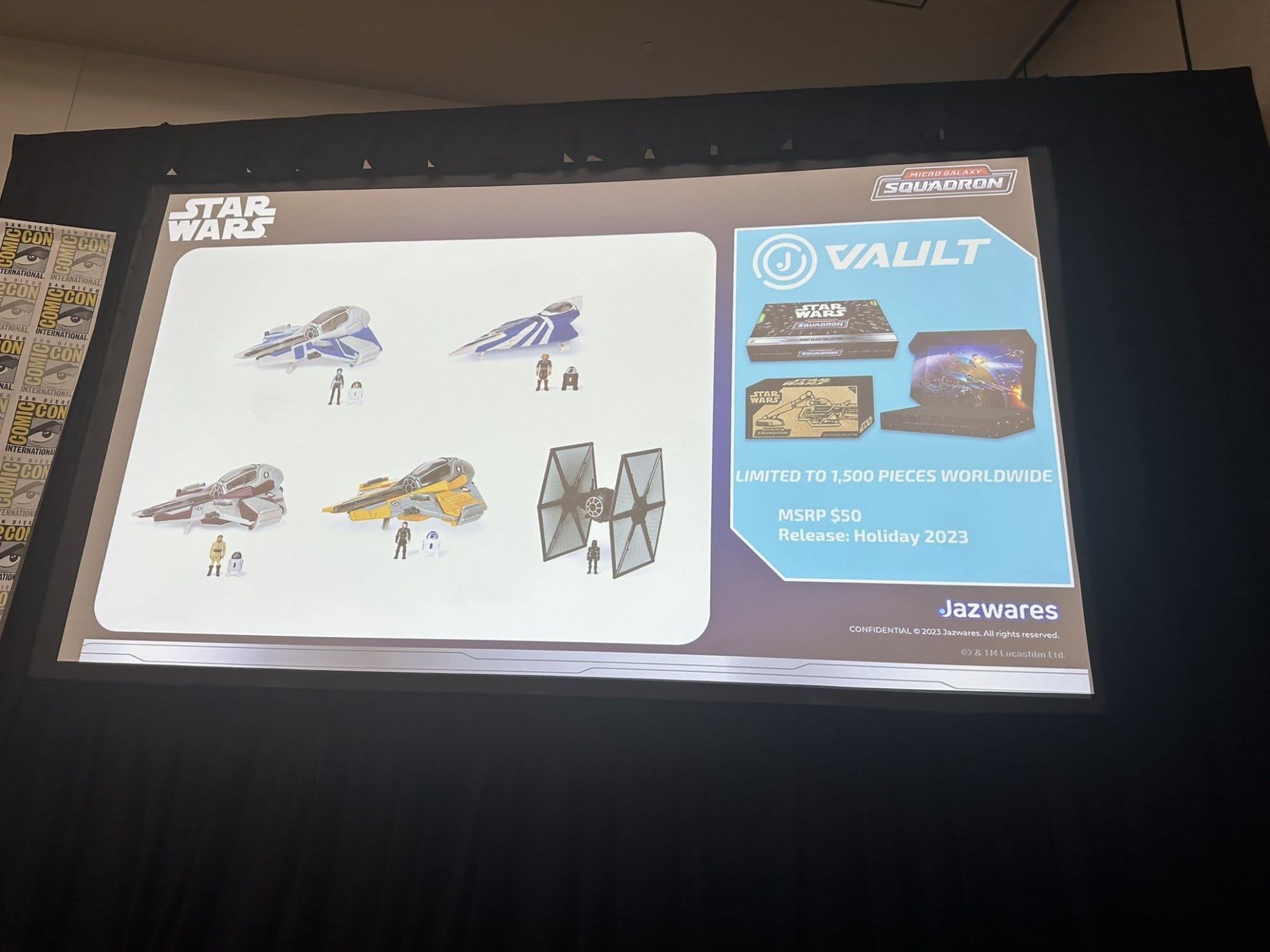 New Star Wars Toys announced by Jazwares at SDCC 2023