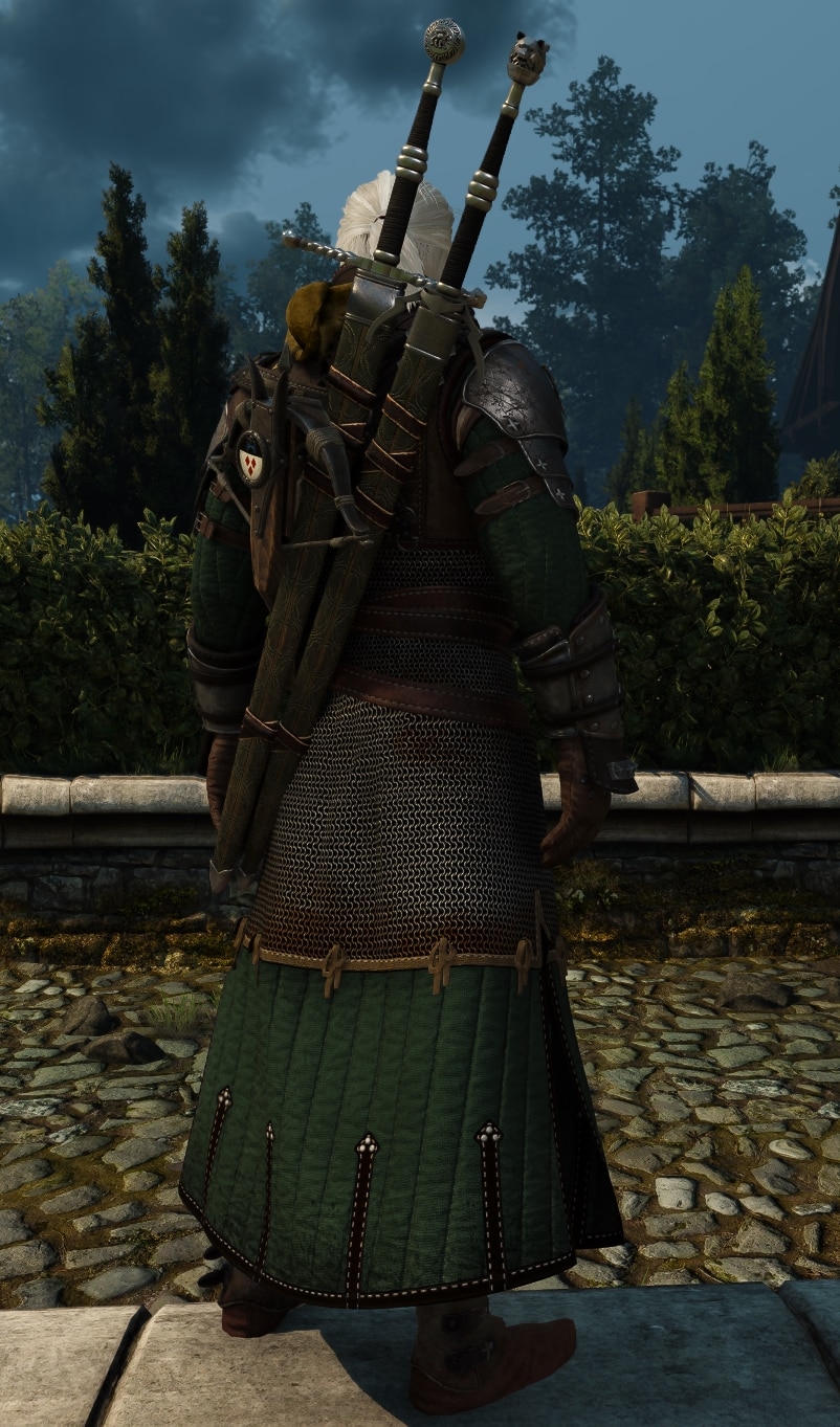 Witcher 3 Bear School Mastercrafted Ursine Gear Preview - Back
