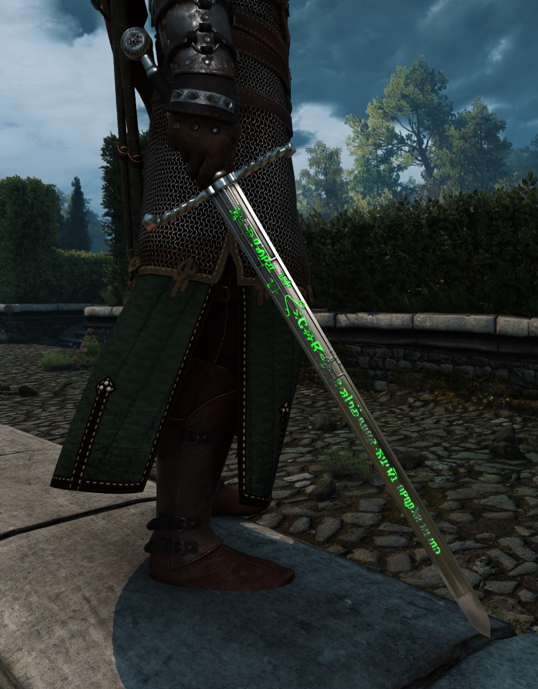 Witcher 3 Bear School Mastercrafted Ursine Gear Preview - Steel Sword