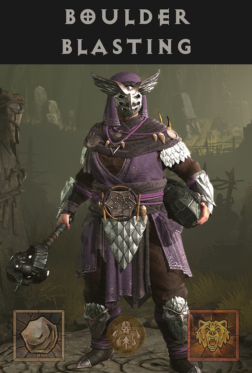 Diablo 4 Druid Build - Boulder Blasting