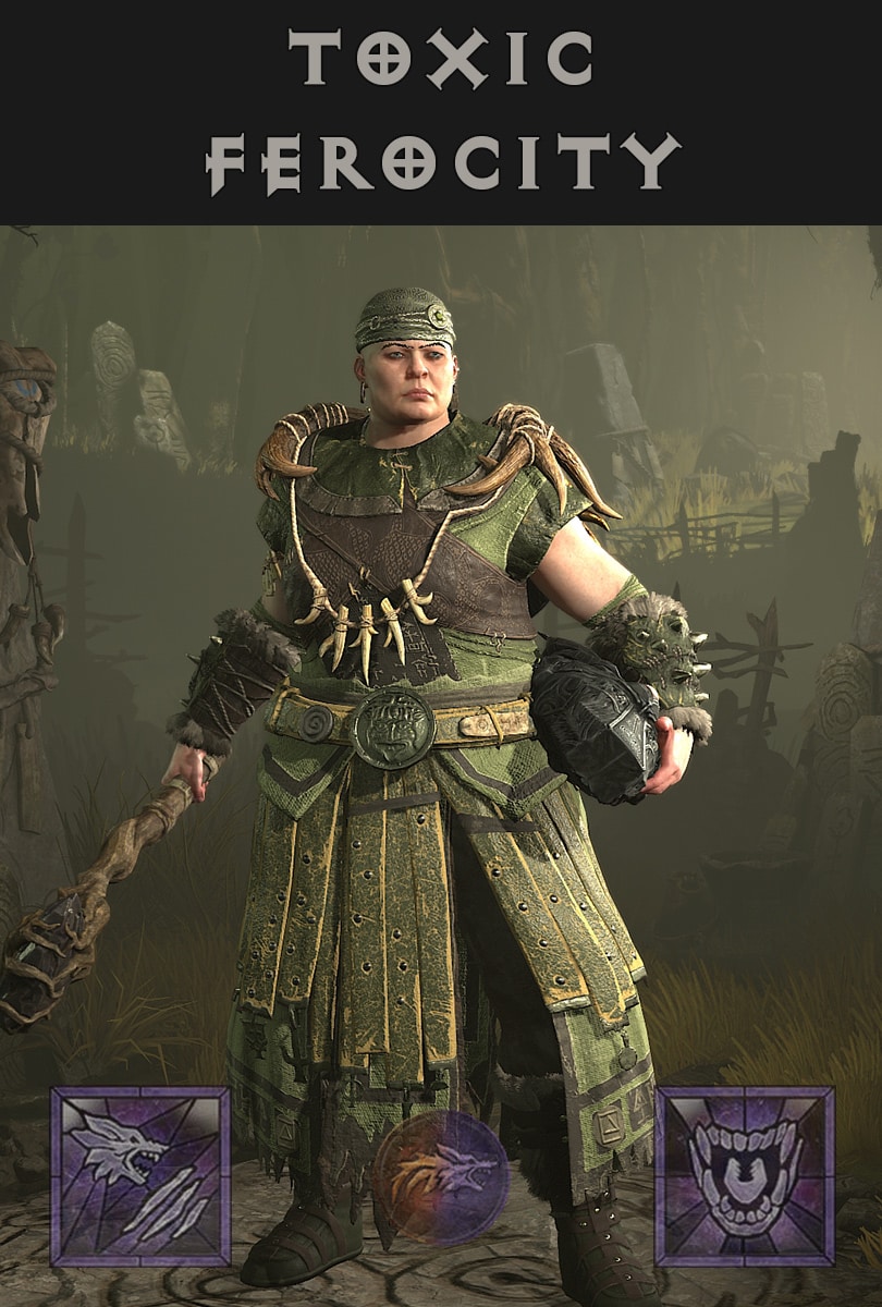 Diablo 4 Druid Build - Toxic Ferocity