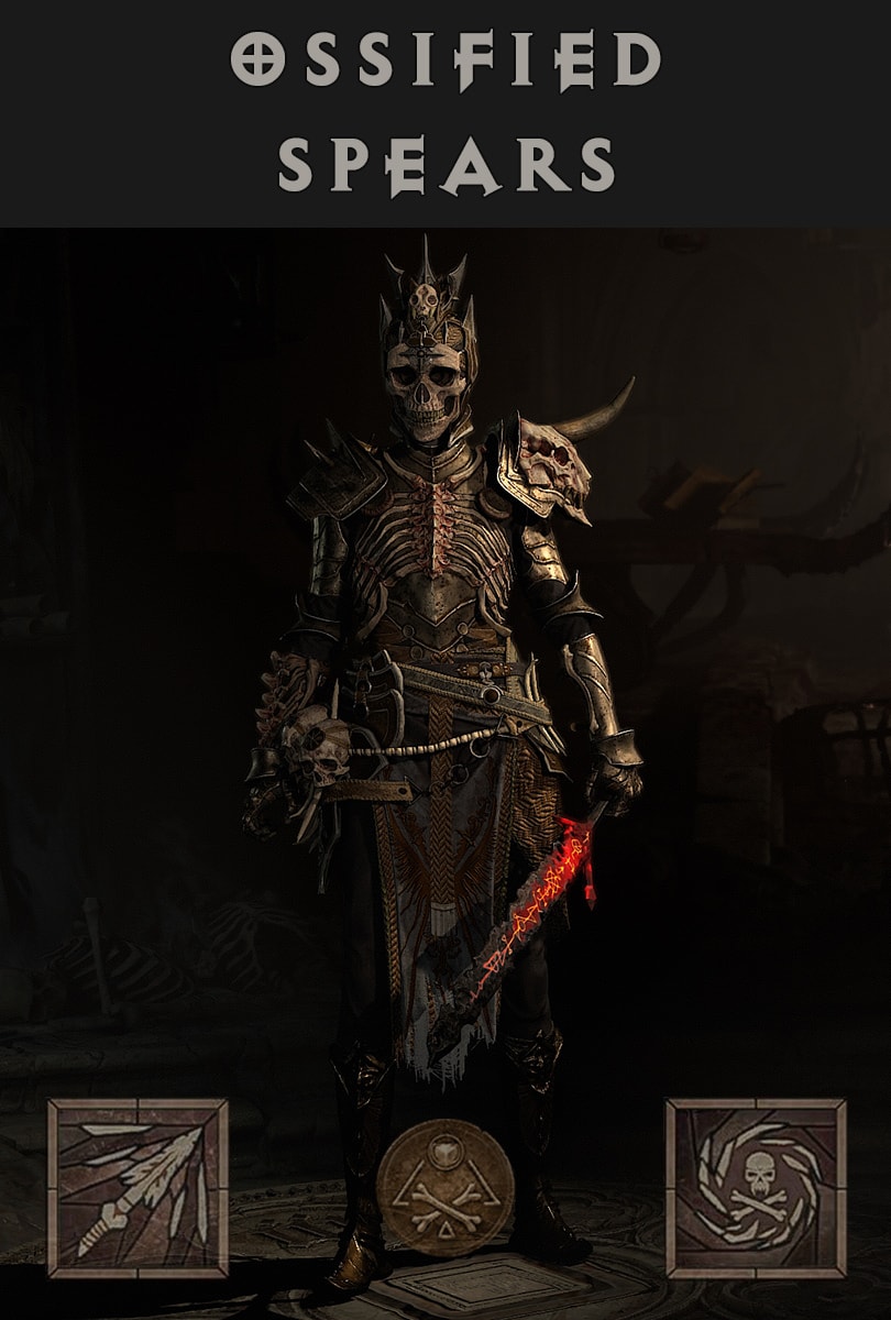 Diablo 4 Necromancer Build - Ossified Spears