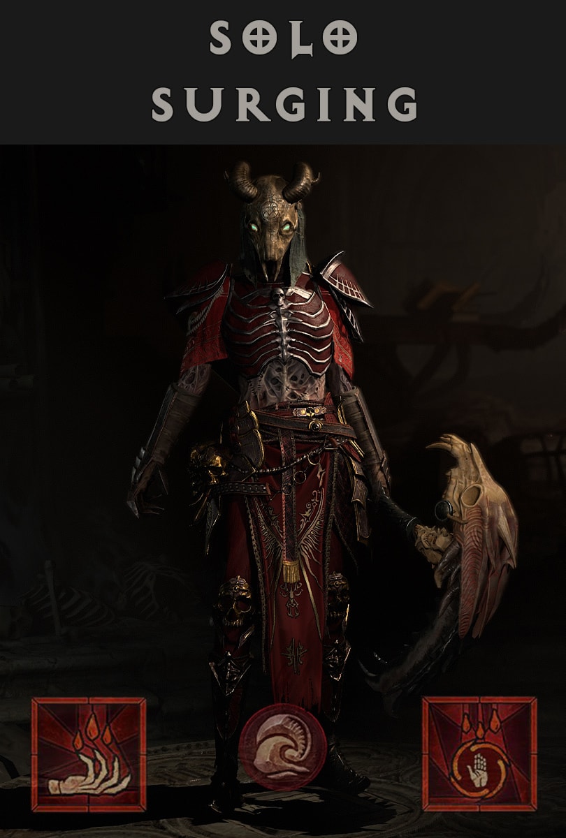 Diablo 4 Necromancer Build - Solo Surge