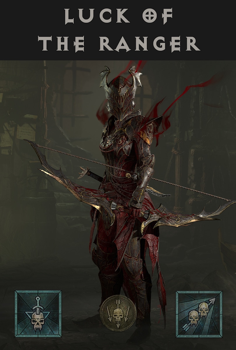Diablo 4 Penetrating Shot Rogue Build - Luck of the Ranger - Standard