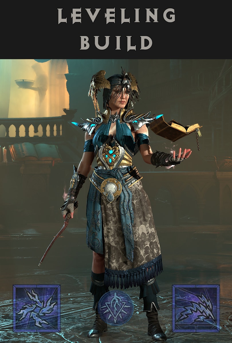 Diablo 4 Sorcerer - Crackling Arcs