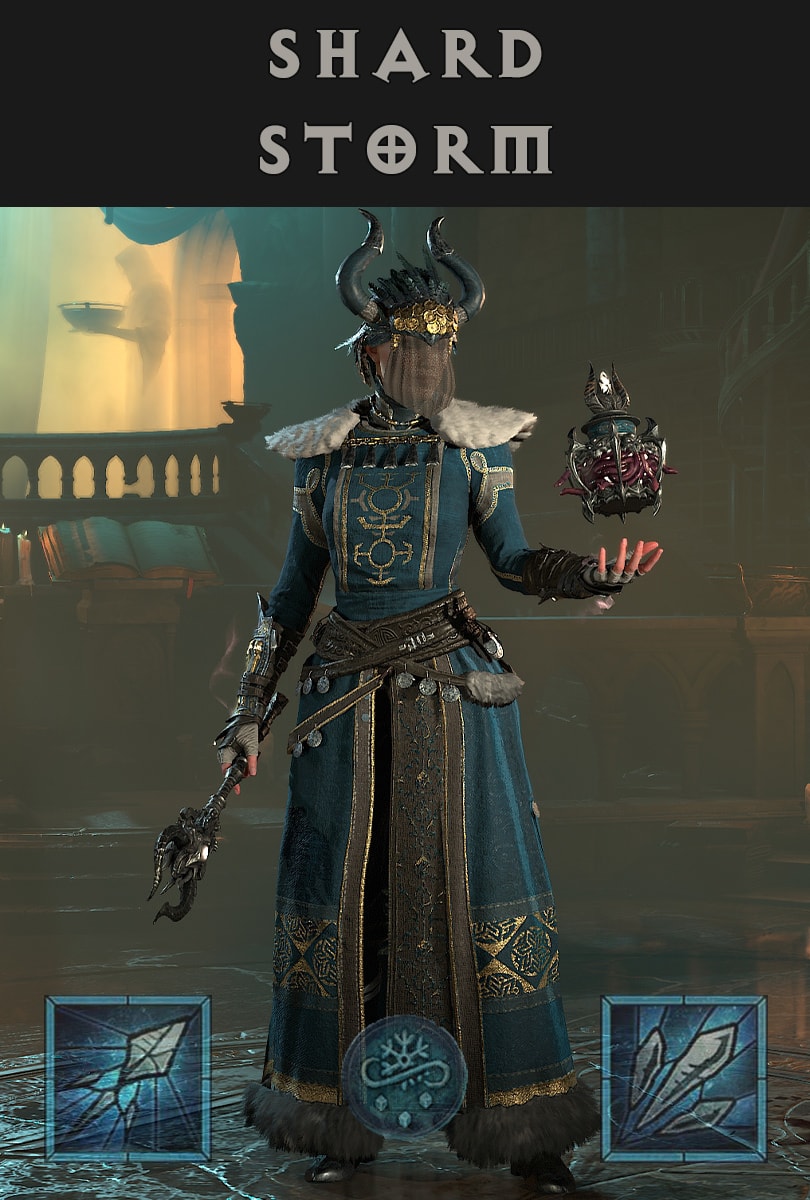 Diablo 4 Sorcerer Endgame Build - Shard Storm