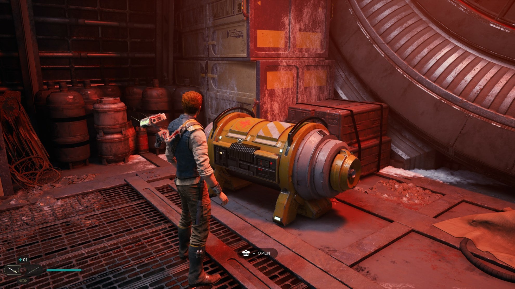 Important Early Upgrades in Jedi Survivor - Coruscant - Undercity Meats Stim Upgrade