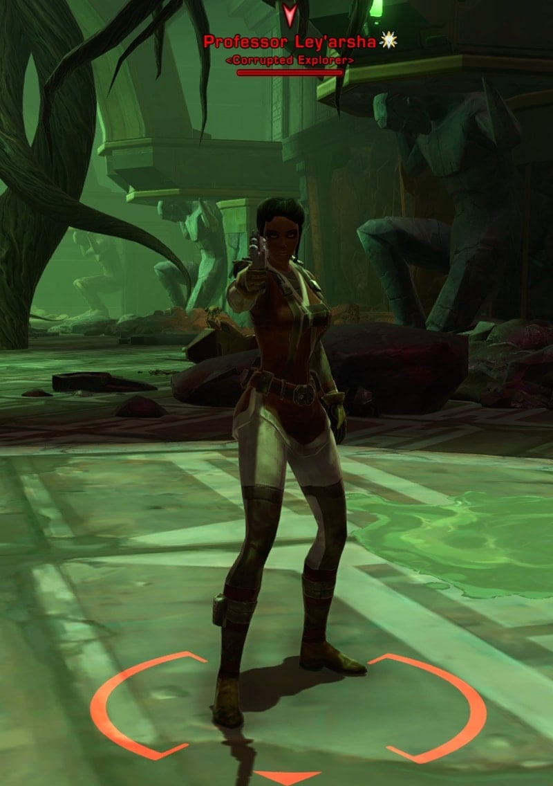 Athiss First Boss: Professor Ley'arsha