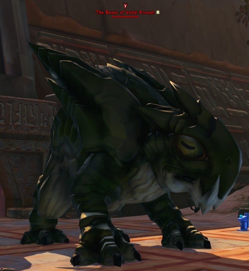 Athiss Second Boss: The Beast of Vodal Kressh