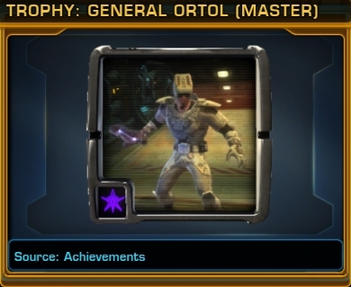 Achievements for Cademimu - General Ortol (Master) Trophy Decoration