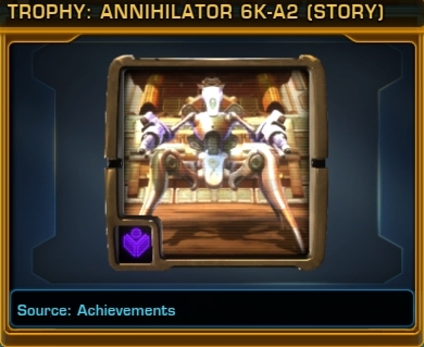 Achievement for Colicoid War Games - Defeat Annihilator 6K-A2 (Veteran Mode)