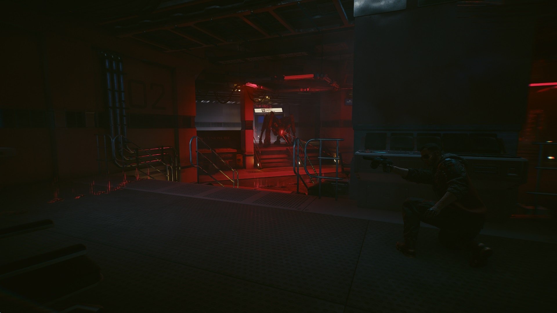 Somewhat Damaged Walkthrough: Cyberpunk 2077 Phantom Liberty - locked in a room with the robot