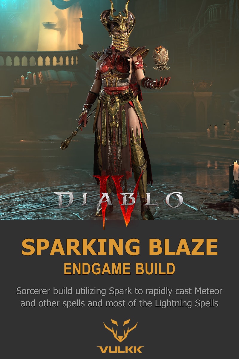 Diablo 4 Spark Sorcerer Build Guide Sparking Blaze