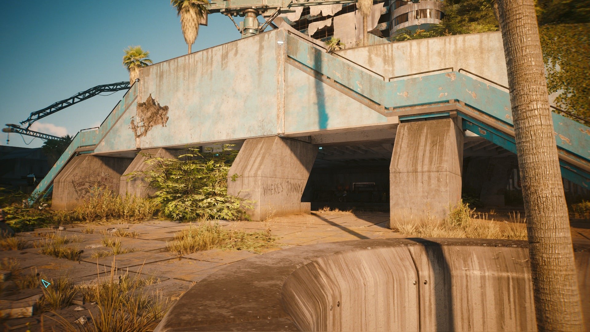 Militech Dataterm location - Hiding from Patrols