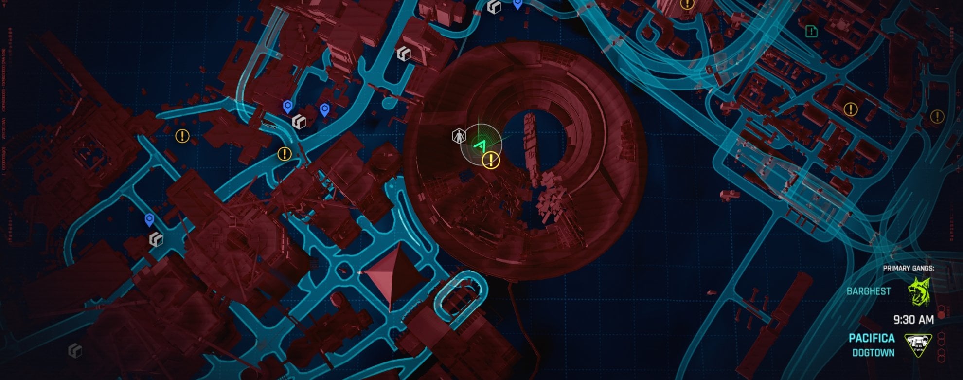 1R-0NC-LAD First Container Location
