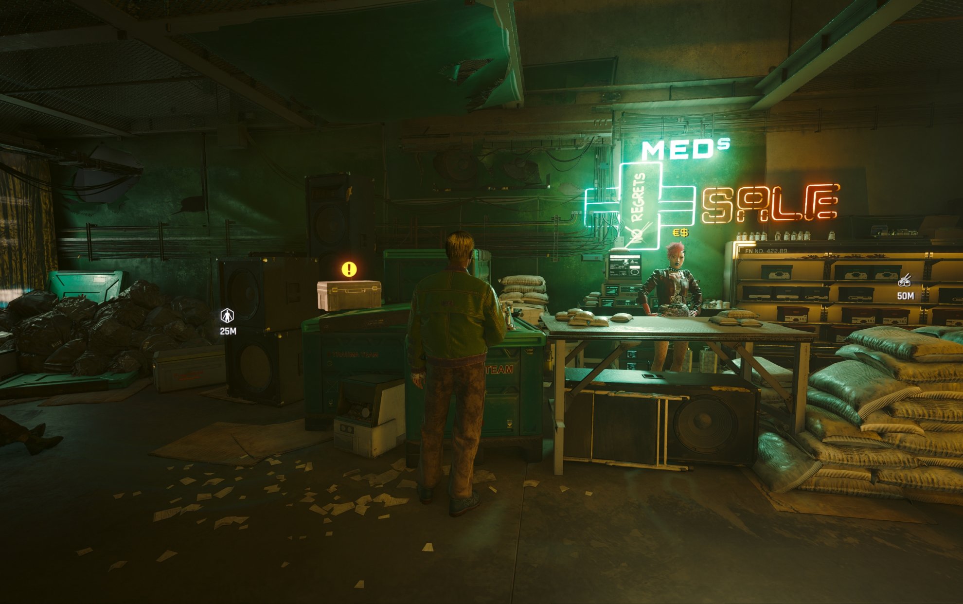 1R-0NC-LAD Second Container Location