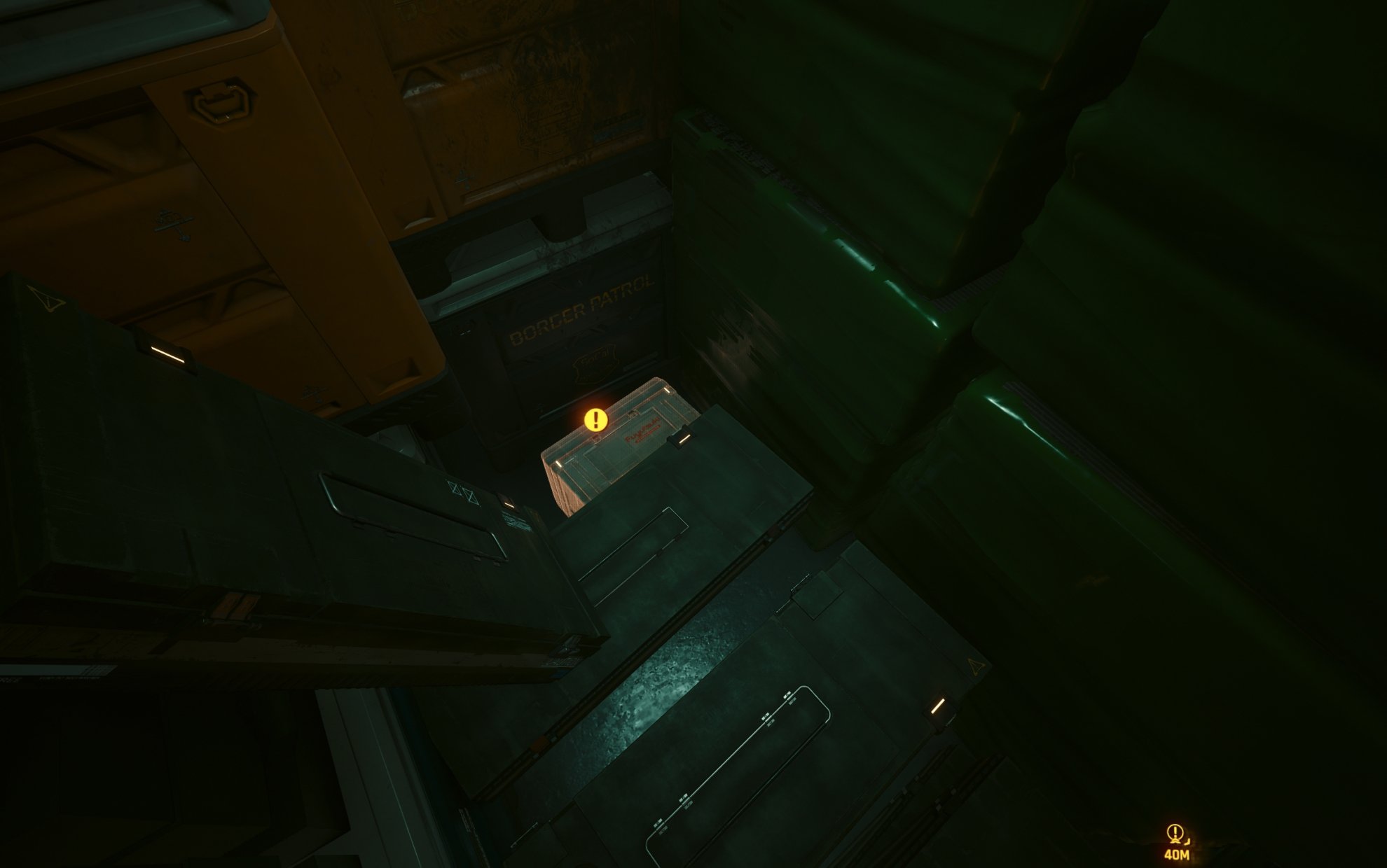 1R-0NC-LAD Fourth Container Location