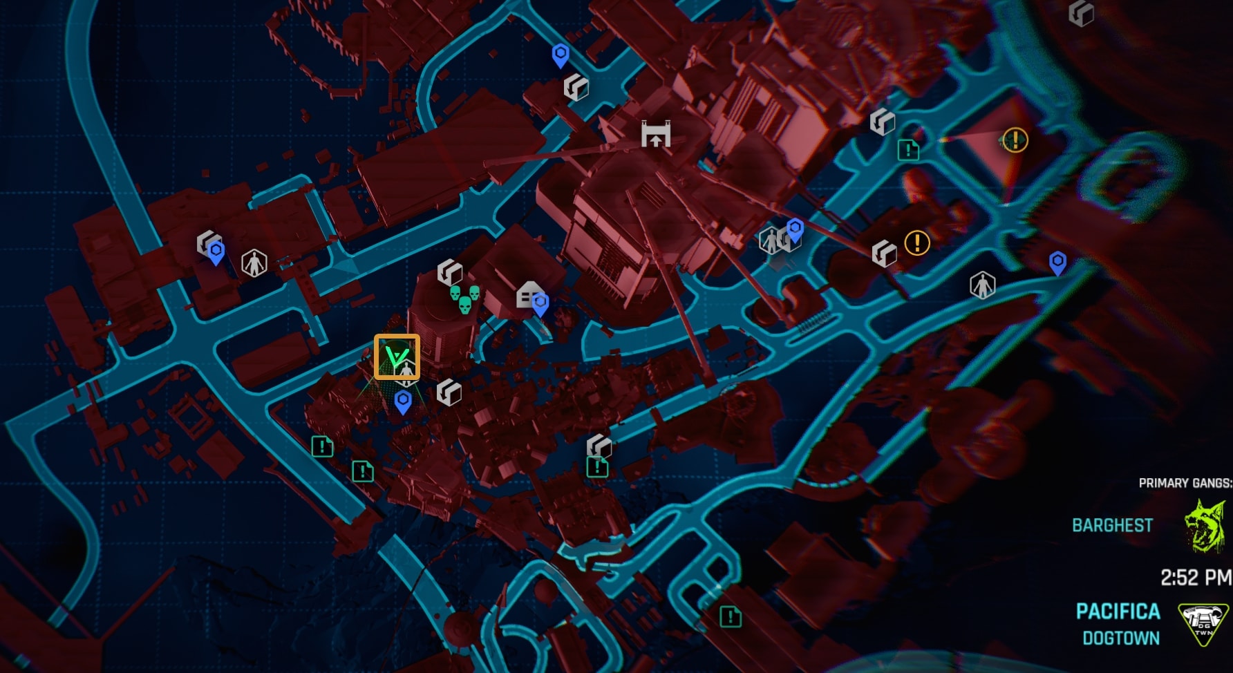 King of Swords Taroc Card Location Dark Alley near The Moth map