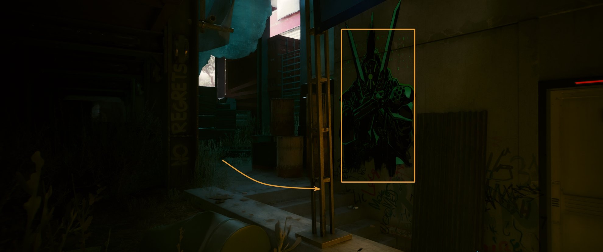 King of Swords Taroc Card Location Dark Alley near The Moth