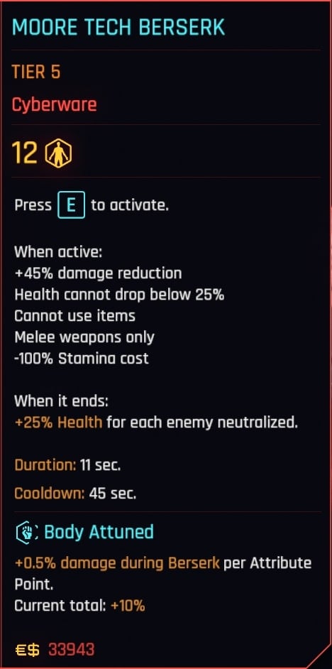 Moore Tech Berserk 2.1