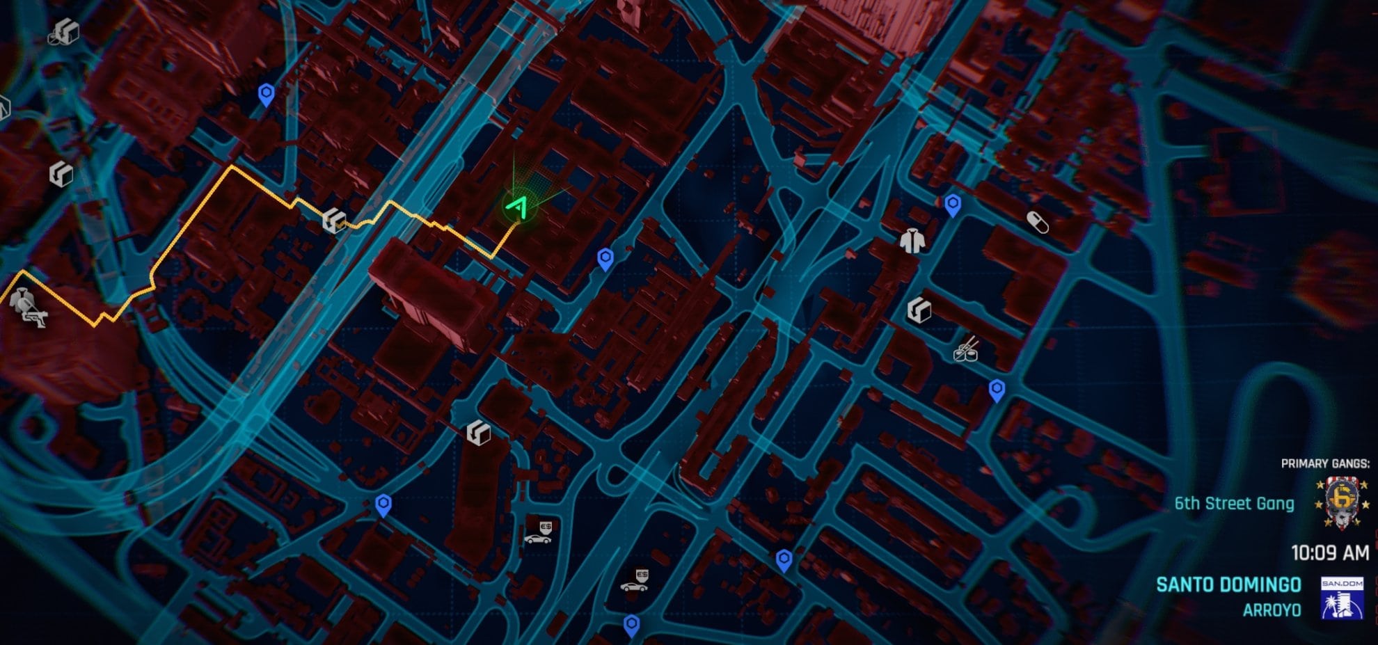Prototype: Shingen Mark V location on the map