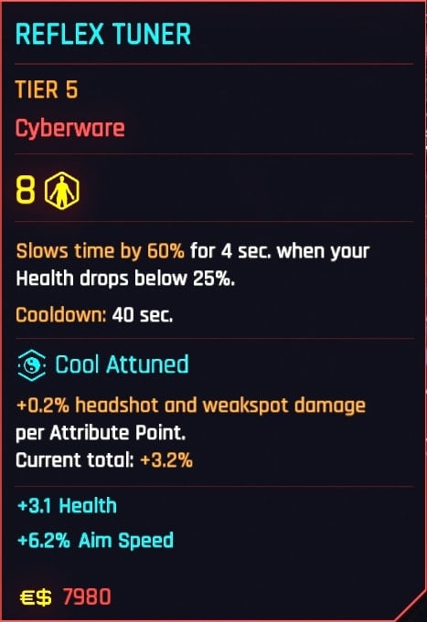 Reflex Tuner Tier 5